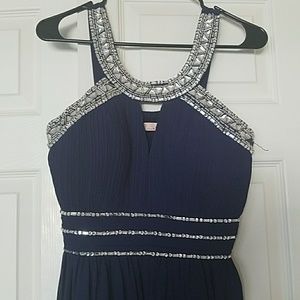 Evening dress missing one stone